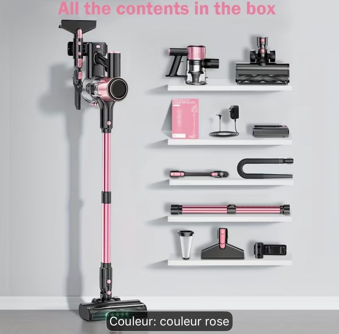 Aspirateur sans fils multifonctions