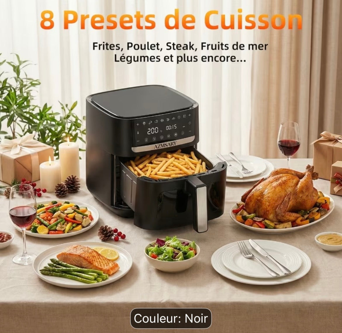Friteuse a air 9-en-1